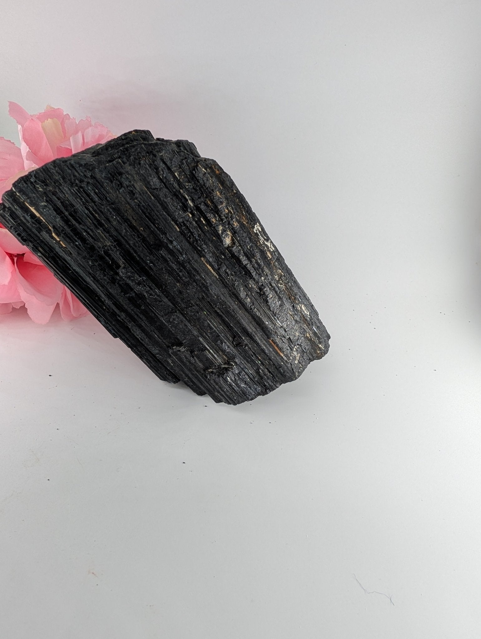 AAA+ Huge Black Tourmaline Crystal - 1811g, 130mm x 90mm x 90mm - Positive Faith Hope Love