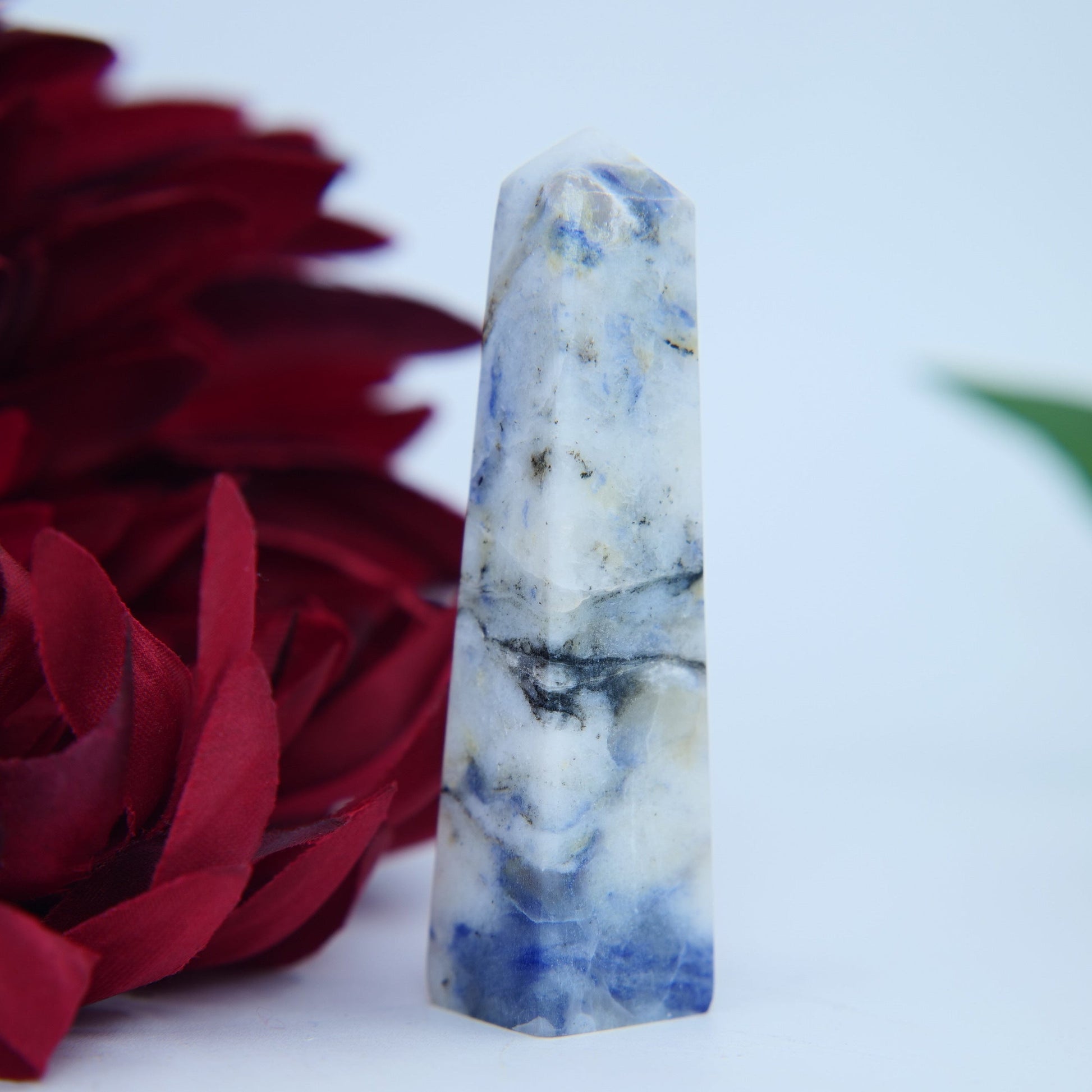 Afghanite Tower — 70mm, 36g (Pakistan) - Positive Faith Hope Love