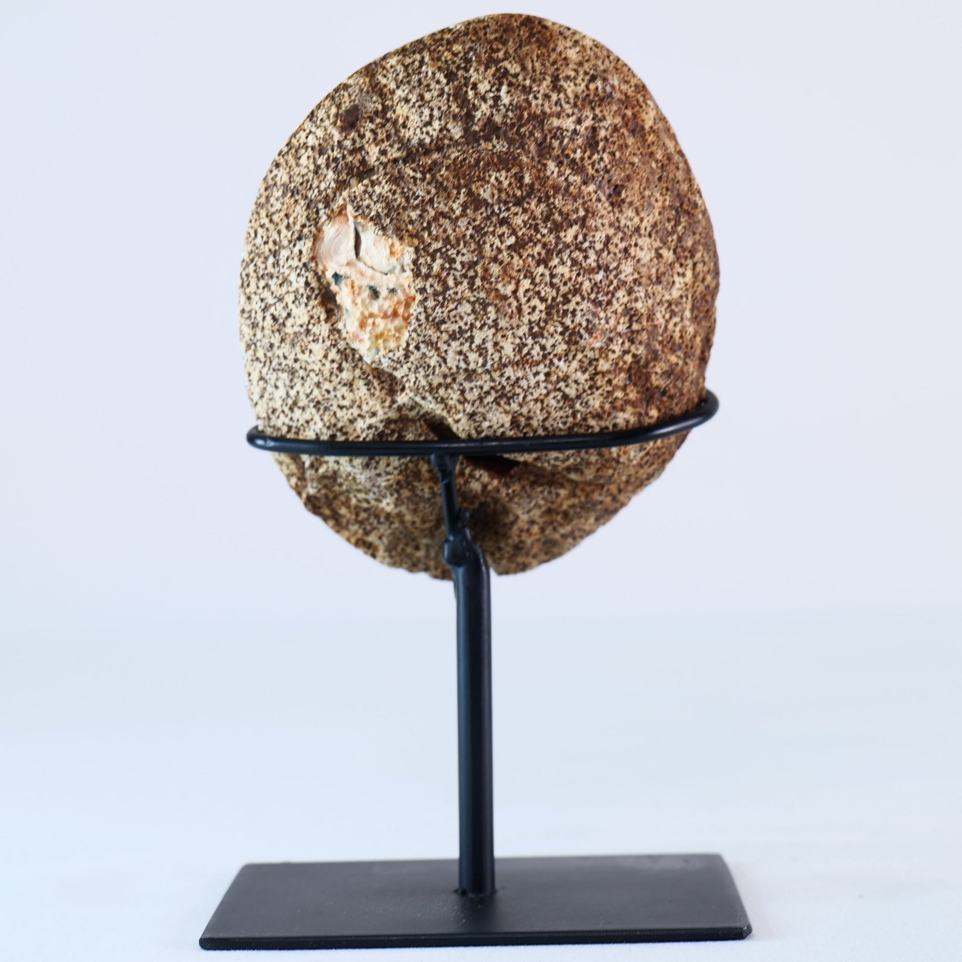 Agate Geode 508g – Brazilian Druzy Crystal - Positive Faith Hope Love