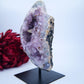 Agate Geode (Brazil) — 1397g, On Stand - Positive Faith Hope Love