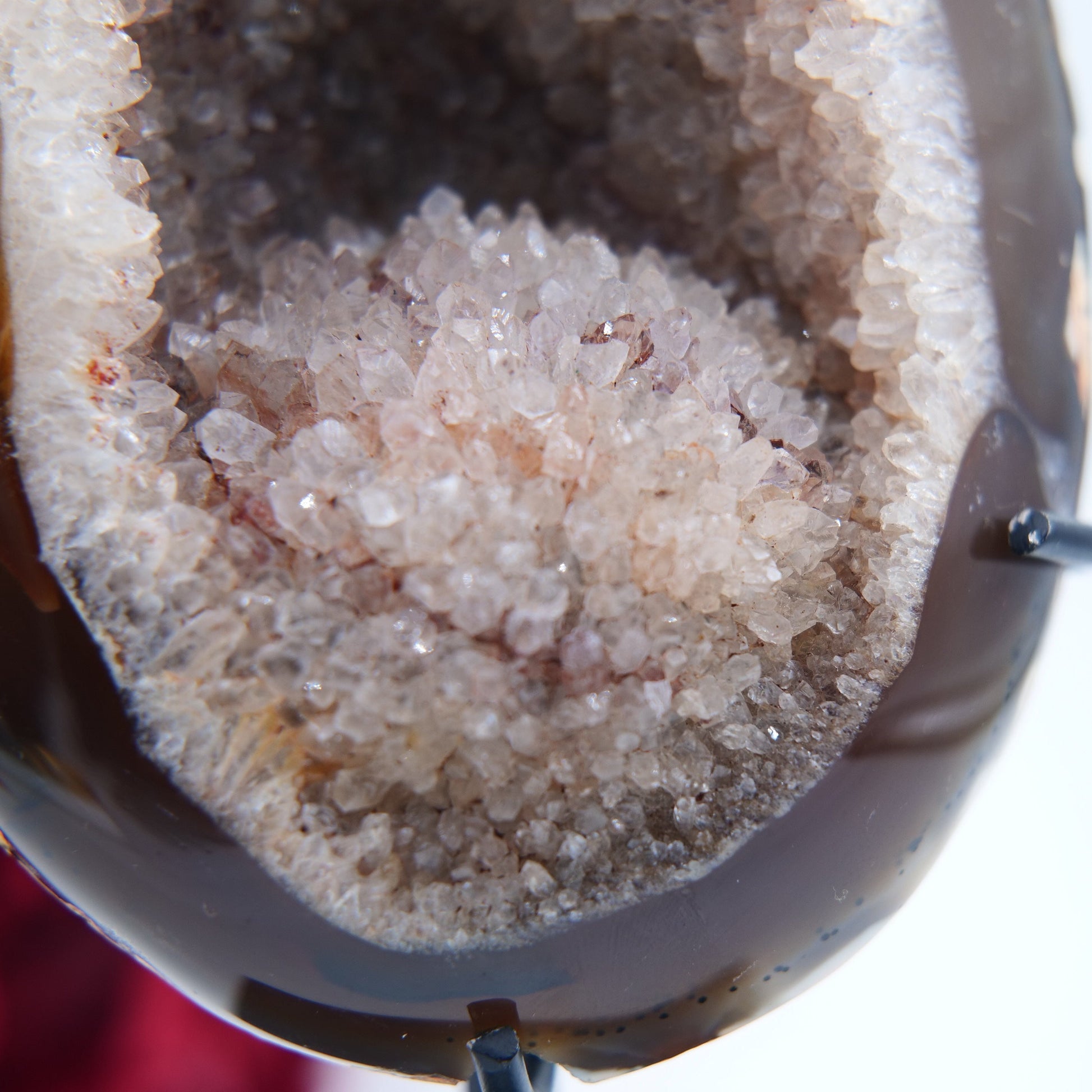 Agate Geode Brazil 508g £65.00 123457223 - Positive Faith Hope Love