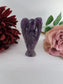 Amethyst Angel 80mm - Positive Faith Hope Love