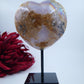Amethyst Aura Heart — 958g (Brazil) - Positive Faith Hope Love