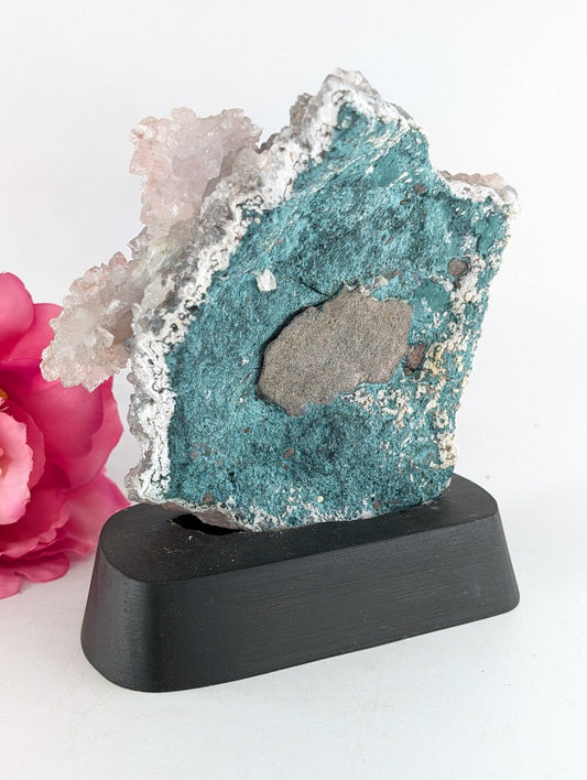 Polished Amethyst Flower 511 Grams featuring rich purple colour and natural clarity - Positive Faith Hope Love