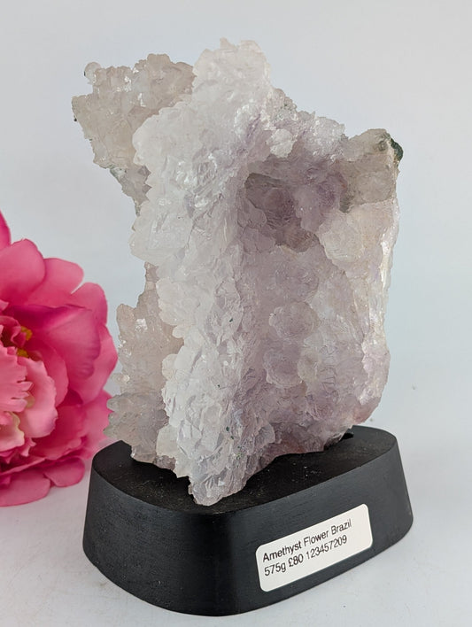 Polished Amethyst Flower 575Grams featuring rich purple colour and natural clarity - Positive Faith Hope Love