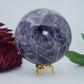 Amethyst Sphere 2035g - Positive Faith Hope Love