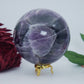 Amethyst Sphere 2035g - Positive Faith Hope Love