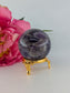 Amethyst Sphere - 45mm - 113g - Positive Faith Hope Love