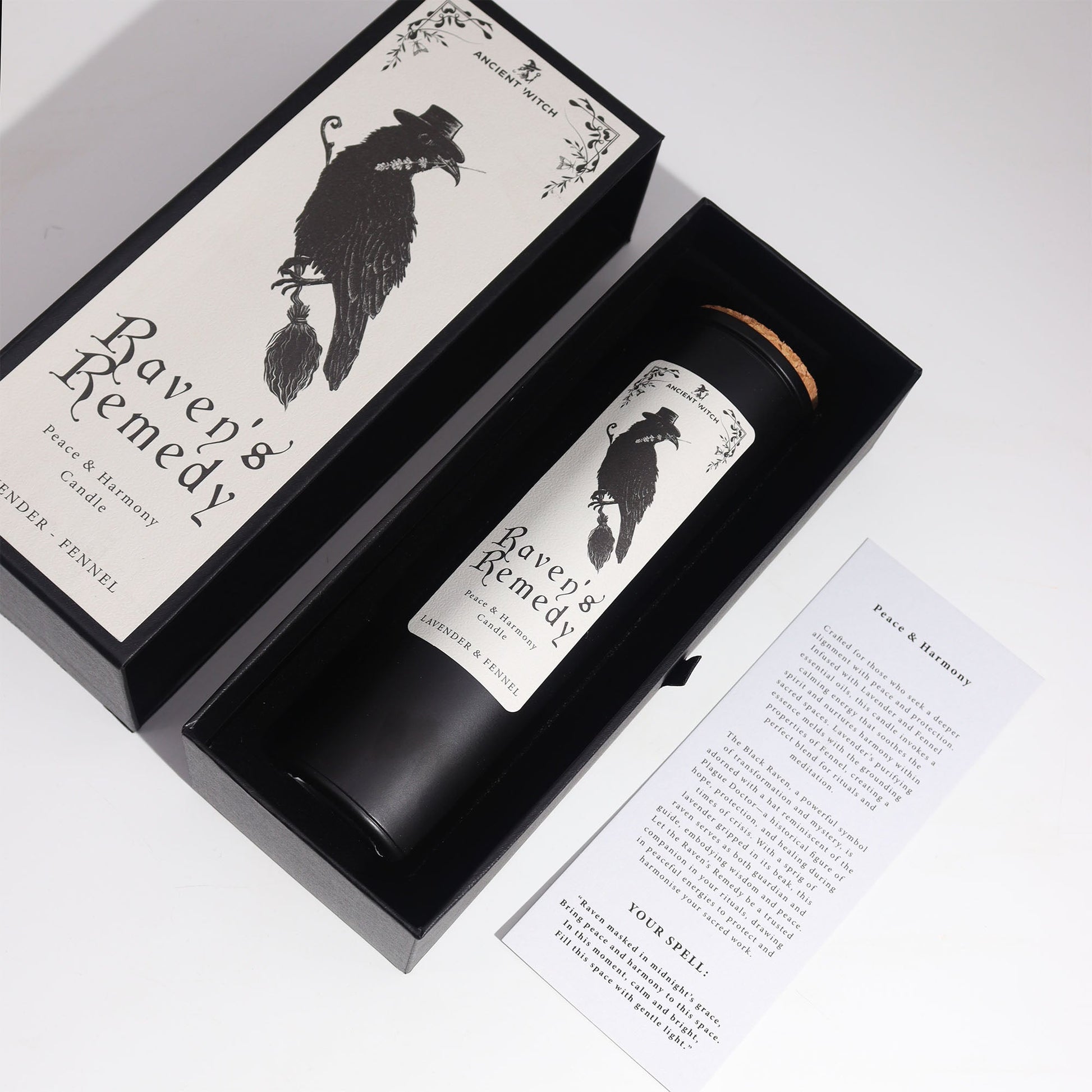 Ancient Witch Ritual Candles - Ravens' Remedy - Positive Faith Hope Love