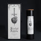 Polished Ancient Witch Ritual Candles Sinful Apple featuring natural patterning and unique variations - Positive Faith Hope Love
