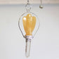 Polished Angel Pendulum With Ring Yellow Quartz featuring natural patterning and unique variations - Positive Faith Hope Love