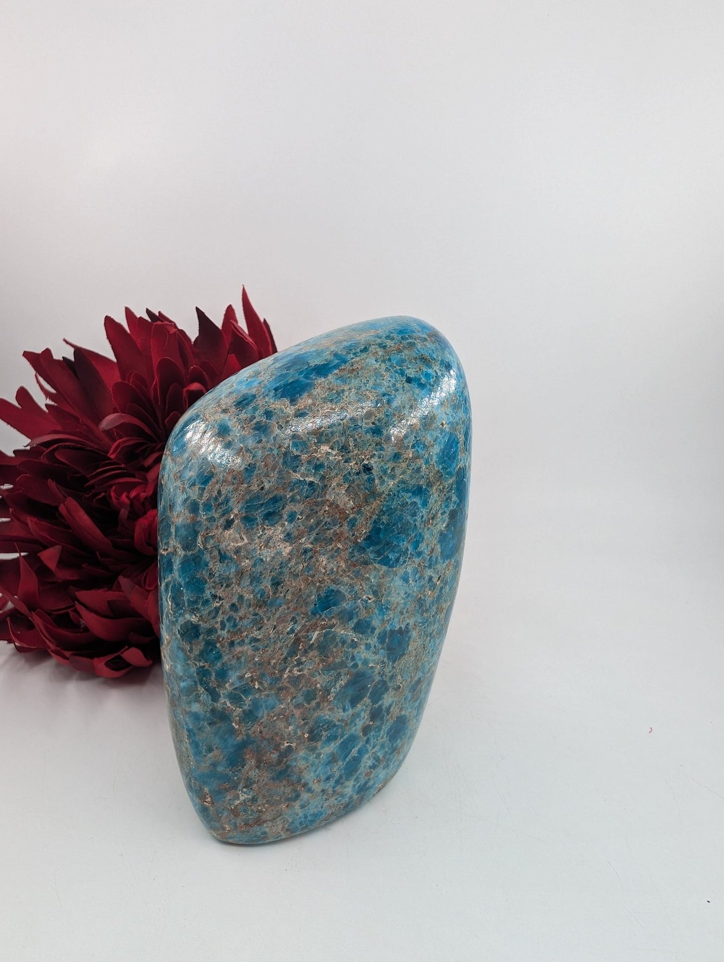 Apatite Freeform 1247g - Positive Faith Hope Love