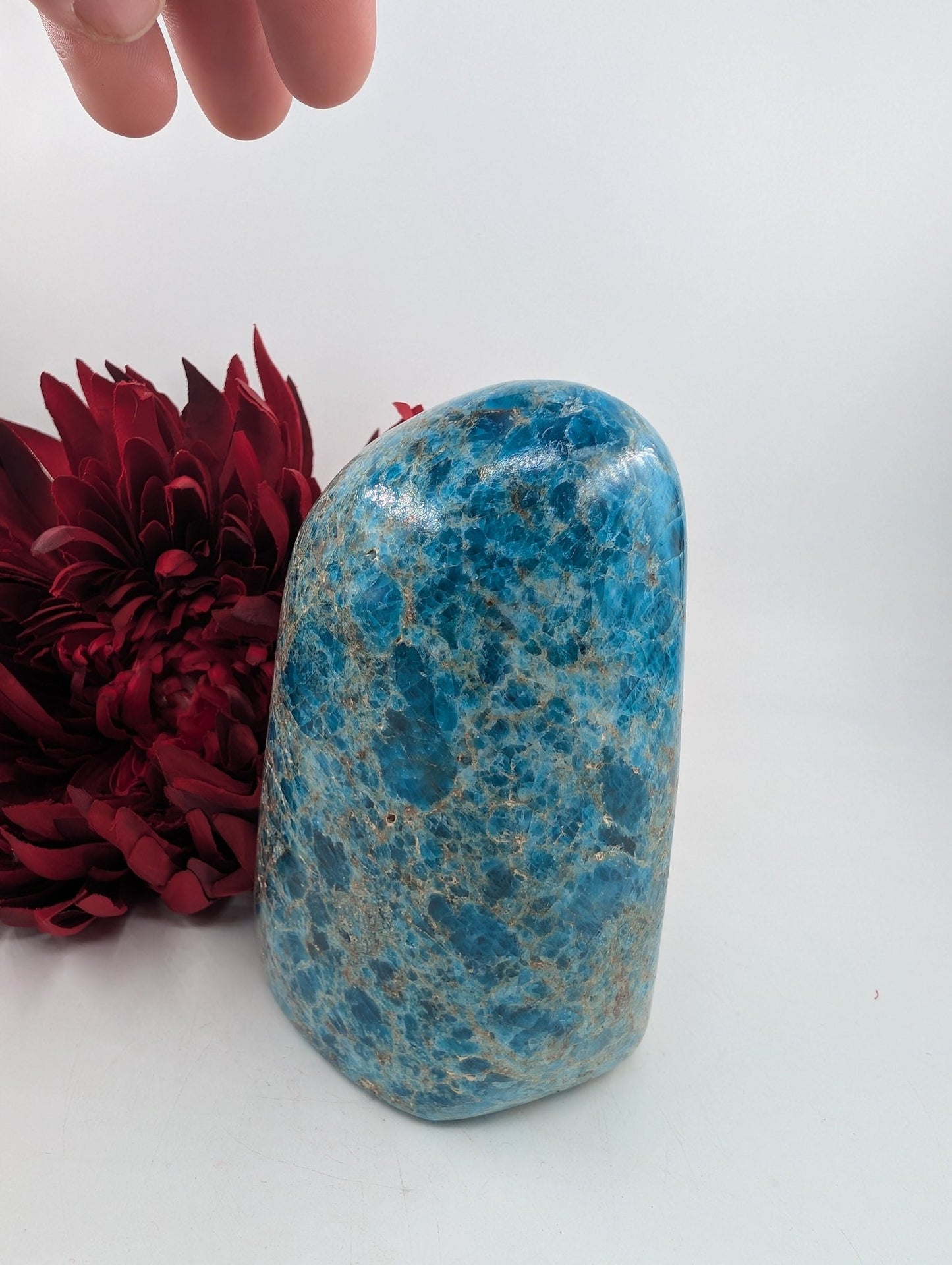 Apatite Freeform 1247g - Positive Faith Hope Love