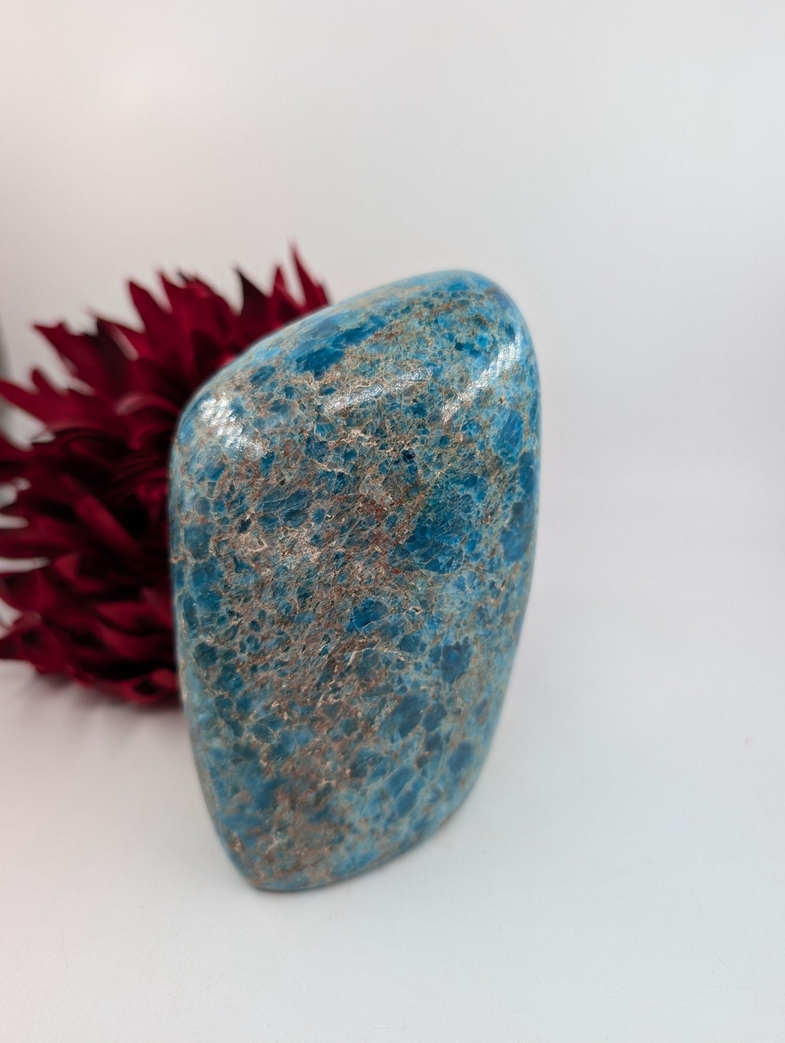 Apatite Freeform 1247g - Positive Faith Hope Love