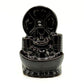 Polished Backflow Incense Burner - Ancient Chinese Coin featuring natural patterning and unique variations - Positive Faith Hope Love