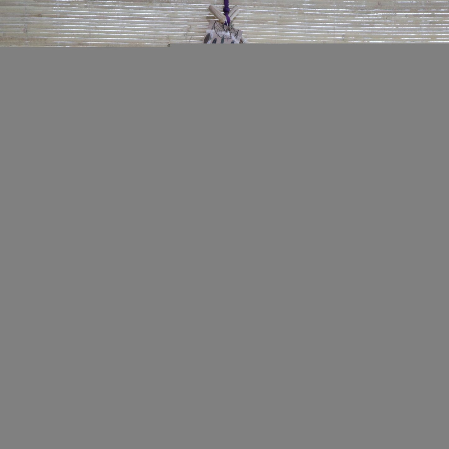 Polished Bali Dream Catchers - Large Multi Teardrop featuring natural patterning and unique variations - Positive Faith Hope Love