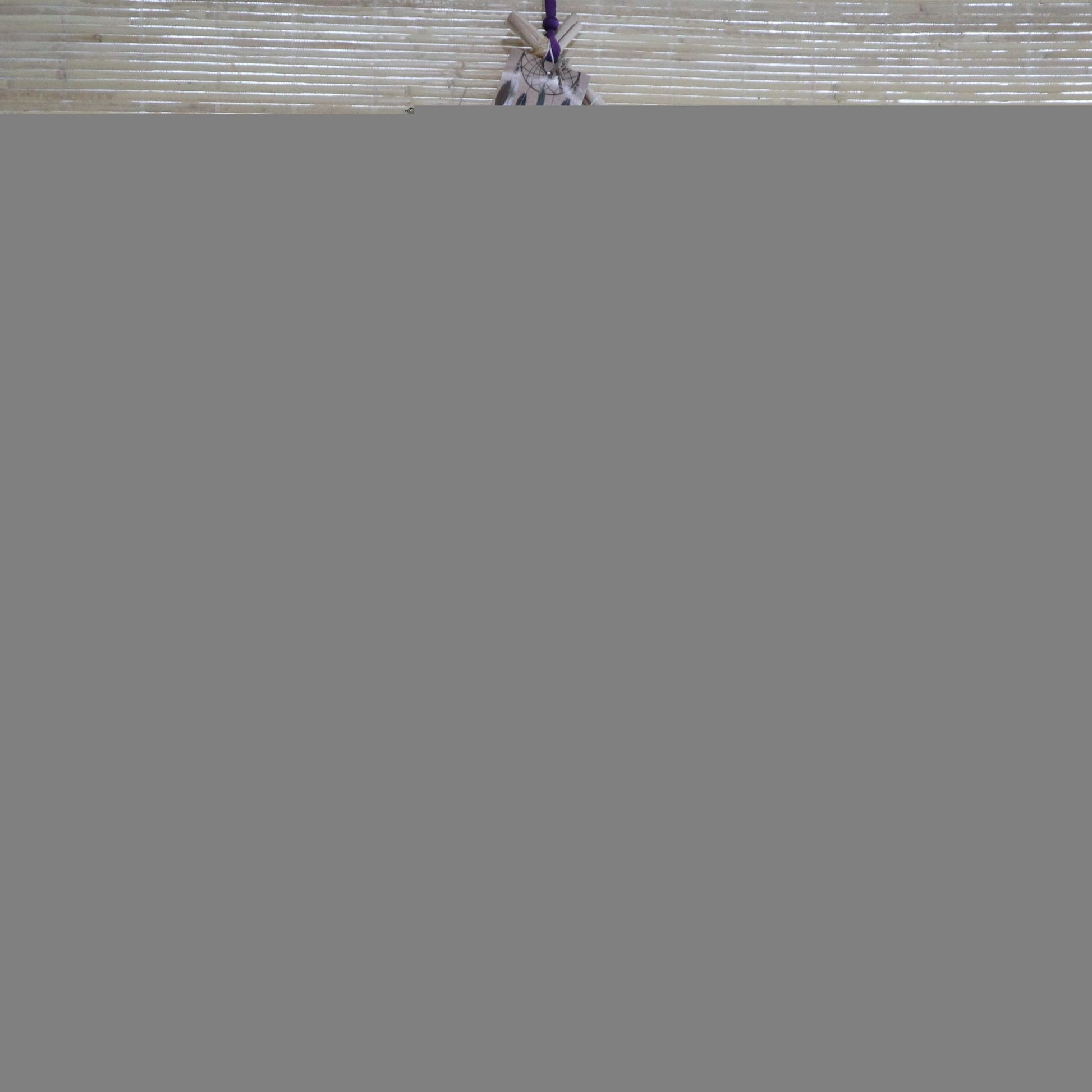 Polished Bali Dream Catchers - Large Multi Teardrop featuring natural patterning and unique variations - Positive Faith Hope Love