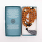 Polished Bali Mala Necklace Confidence featuring natural patterning and unique variations - Positive Faith Hope Love