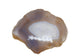 Banded Fortification Agate Slice (225g) - Positive Faith Hope Love