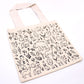Polished Big Cotton Shopping Bag 38X42Cm Forest Life 10Oz featuring natural patterning and unique variations - Positive Faith Hope Love