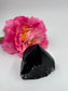 Black Obsidian Natural Point 173g - Positive Faith Hope Love