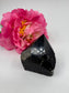 Black Obsidian Natural Point 173g - Positive Faith Hope Love