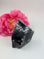 Black Obsidian Natural Point 213g - Positive Faith Hope Love