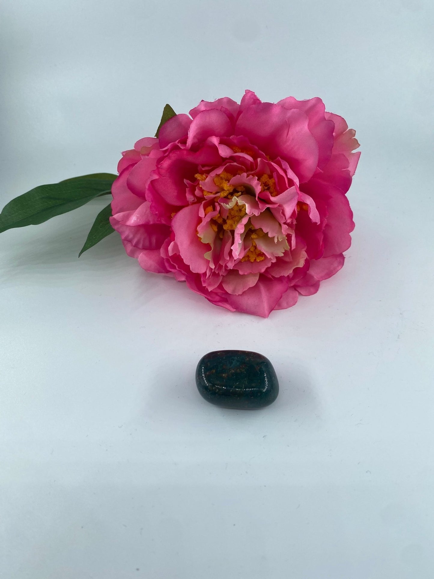 Bloodstone - Tumble Stone - Positive Faith Hope Love