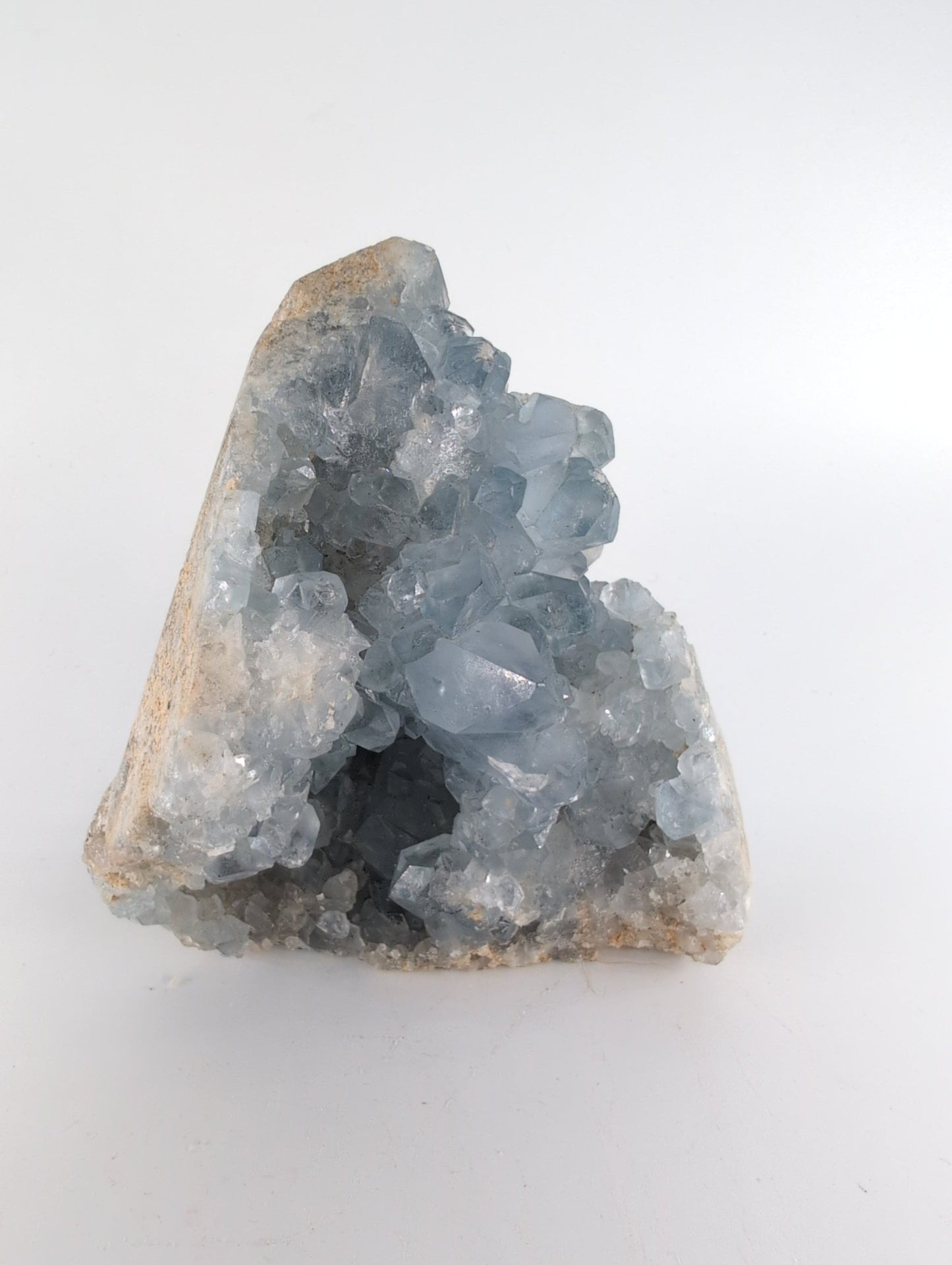 Blue Celestite Specimen 539g - Positive Faith Hope Love