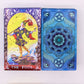 Blue Foil Tarot Card Set - Mandala - with booklet - Positive Faith Hope Love