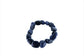 Blue Goldstone Tumblestone Bracelet - Positive Faith Hope Love