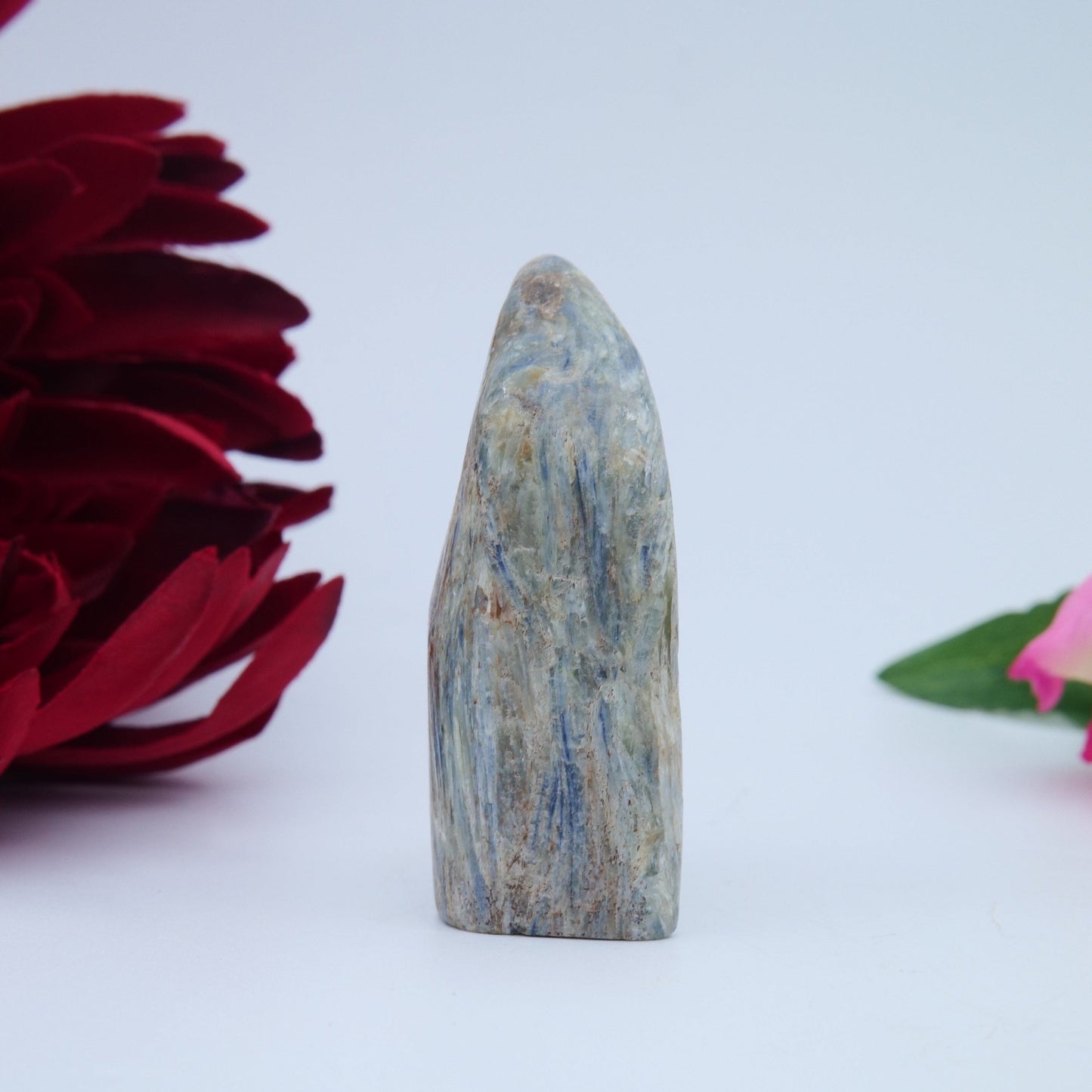 Blue Kyanite Freeform — 100 g (60 mm) - Positive Faith Hope Love