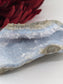 Blue Lace Agate Geode Specimen 320g - Positive Faith Hope Love