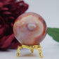 Carnelian Sphere — 55mm - Positive Faith Hope Love