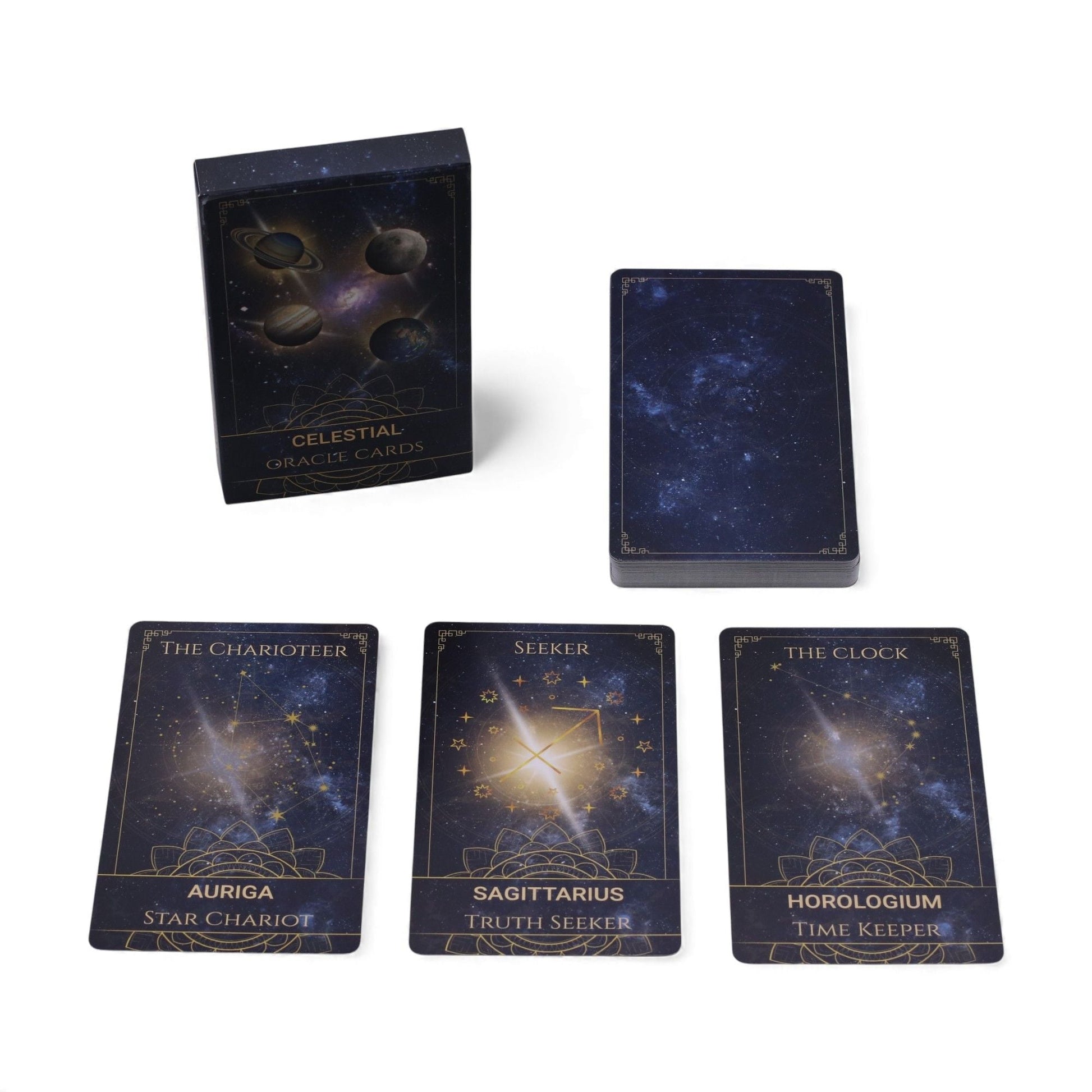 Celestial Energy Atlas Oracle Cards - Spiritual Deck - Positive Faith Hope Love