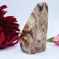 Chocolate Calcite Freeform — 328 g (105 mm) - Positive Faith Hope Love