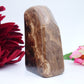 Chocolate Calcite Freeform — 508 g (103 mm) - Positive Faith Hope Love