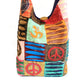 Polished Classic Peace Sling Bags Asst Des featuring natural patterning and unique variations - Positive Faith Hope Love