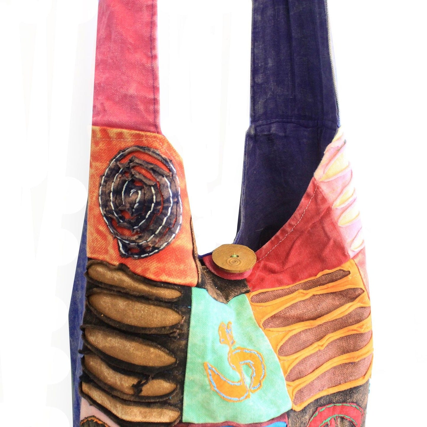 Polished Classic Peace Sling Bags Asst Des featuring natural patterning and unique variations - Positive Faith Hope Love