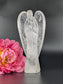 Clear Quartz Angel 150mm 446grams - Positive Faith Hope Love