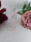 Clear Quartz Angel 80mm - Positive Faith Hope Love