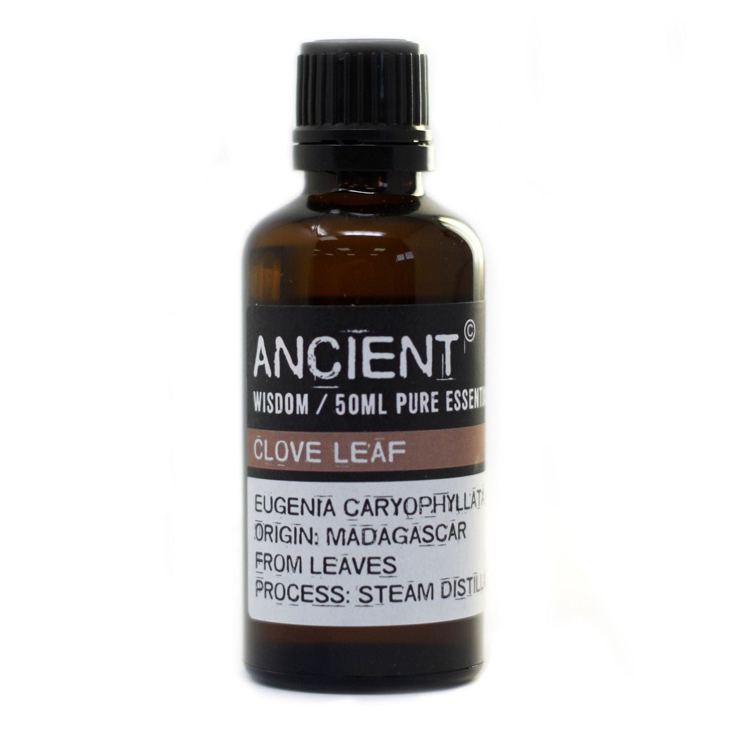 Polished Clove Leaf 50ml featuring natural patterning and unique variations - Positive Faith Hope Love