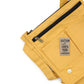 Polished Cotton Canvas Messenger Bag Yellow featuring natural patterning and unique variations - Positive Faith Hope Love