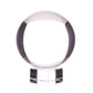 Polished Crystal Ball on Stand 100mm featuring natural patterning and unique variations - Positive Faith Hope Love