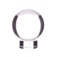 Polished Crystal Ball on Stand 50mm featuring natural patterning and unique variations - Positive Faith Hope Love