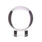 Polished Crystal Ball on Stand 60mm featuring natural patterning and unique variations - Positive Faith Hope Love