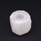 Polished Crystal Rock Himalayan Salt Candle Holder 600 800G featuring natural patterning and unique variations - Positive Faith Hope Love