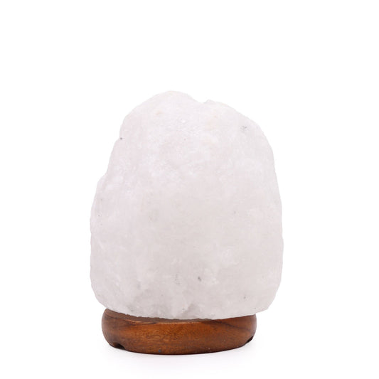 Polished Crystal Rock Himalayan Salt Lamp Apx 15 2Kg featuring natural patterning and unique variations - Positive Faith Hope Love