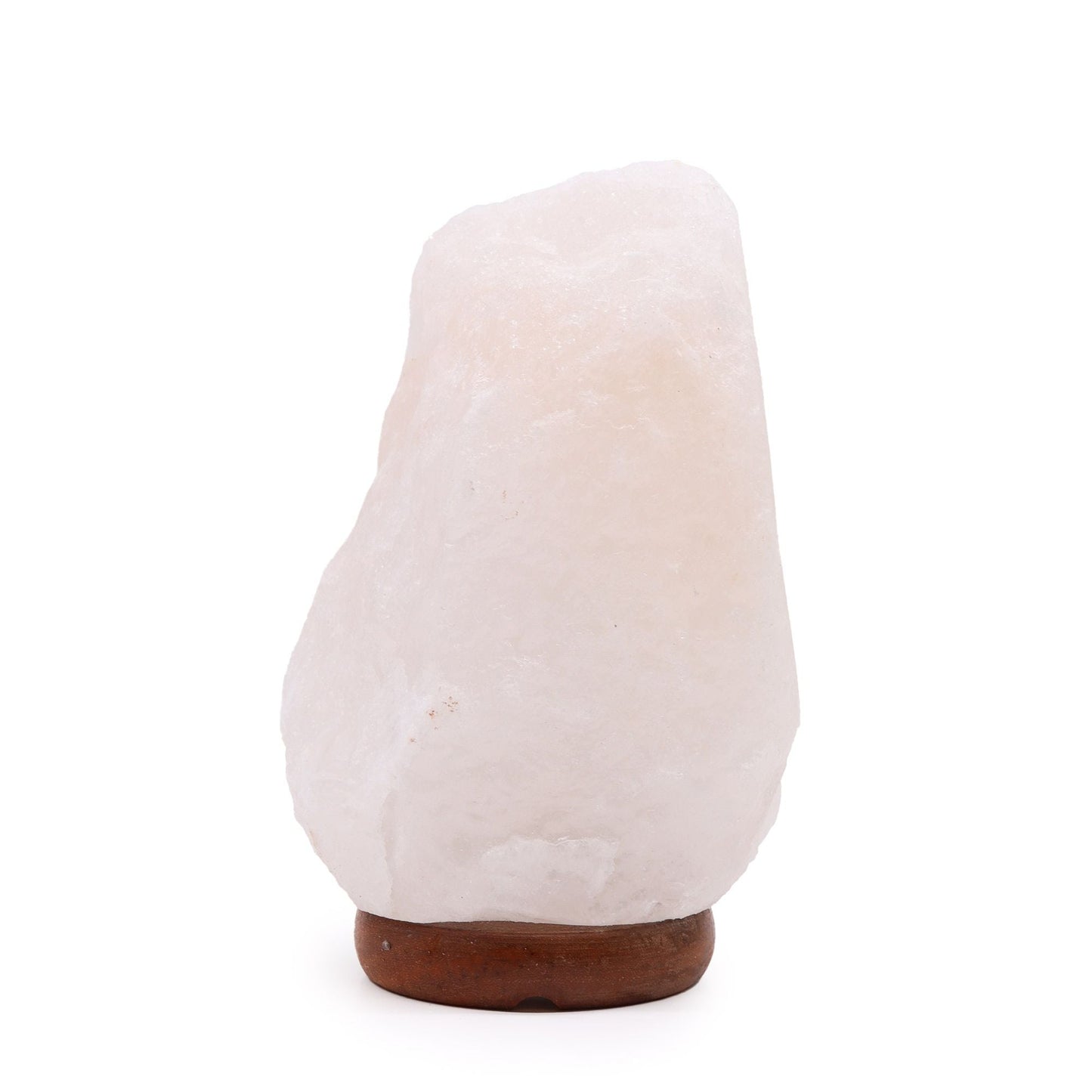 Polished Crystal Rock Himalayan Salt Lamp Base Apx 2 3Kg featuring natural patterning and unique variations - Positive Faith Hope Love