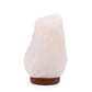 Polished Crystal Rock Himalayan Salt Lamp Base Apx 2 3Kg featuring natural patterning and unique variations - Positive Faith Hope Love